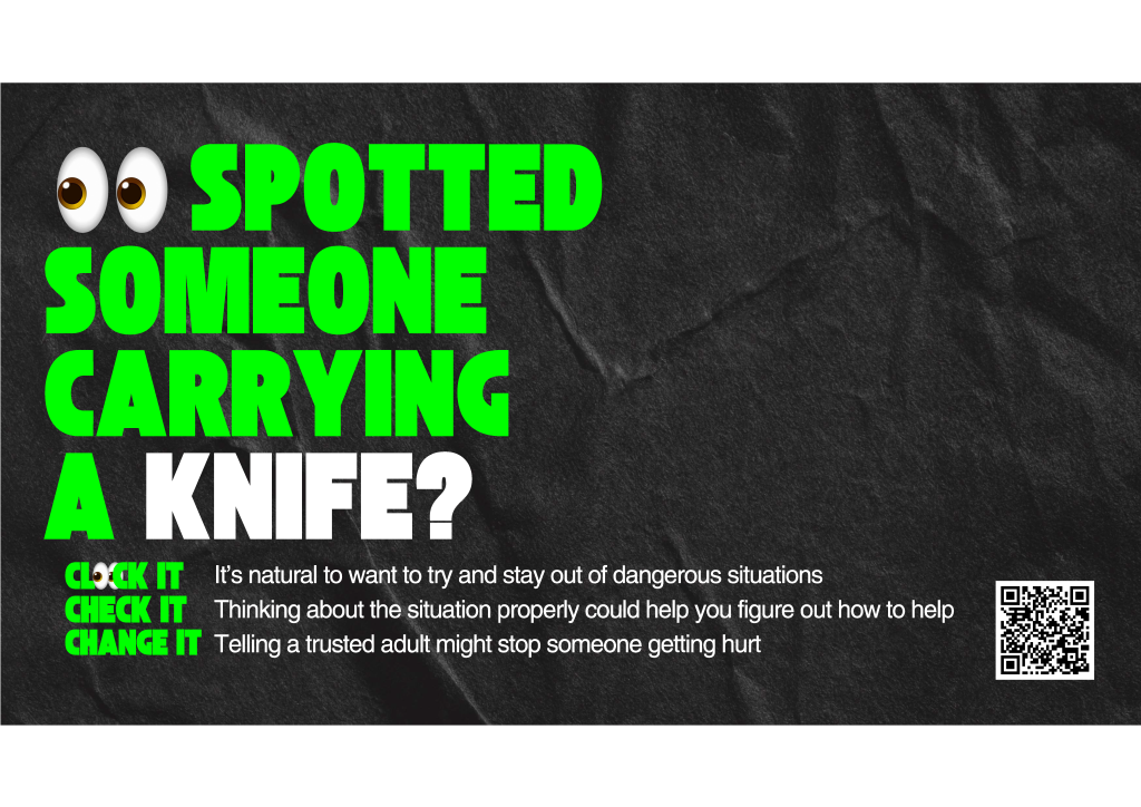 Spotted someone carrying