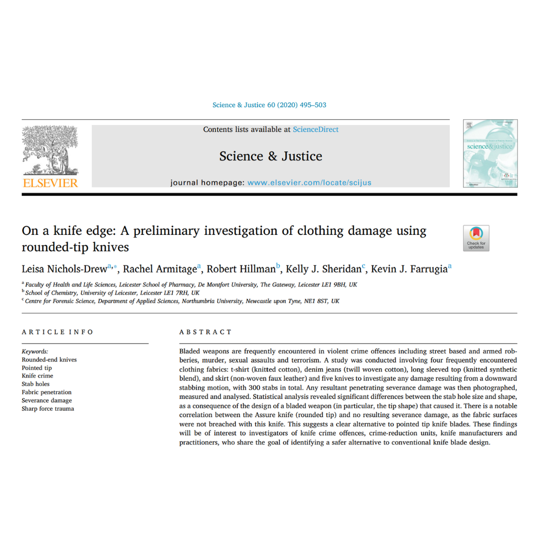 On a knife edge - research